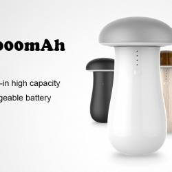 MUSHROOM LED 2-In-1 Power Bank