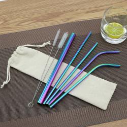 Stainless Steel Straw Set