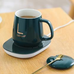 Ceramic Mug with Electronic Warming Pad