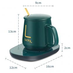 Ceramic Mug with Electronic Warming Pad