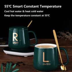 Ceramic Mug with Electronic Warming Pad