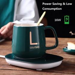 Ceramic Mug with Electronic Warming Pad