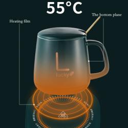 Ceramic Mug with Electronic Warming Pad