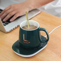 Ceramic Mug with Electronic Warming Pad