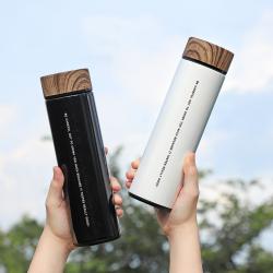 500ml WOOD Premium Stainless Steel Thermos