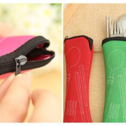 Diving Cloth Cutlery Set