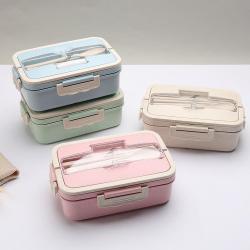 Wheat Straw Bento Lunch Box Set