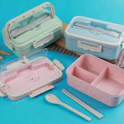 Wheat Straw Bento Lunch Box Set