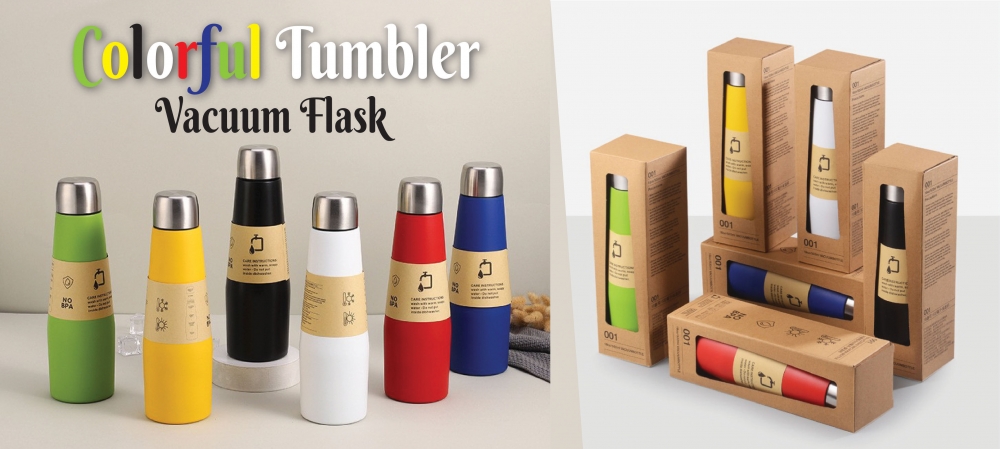 Colorful Tumbler Vacuum Flask