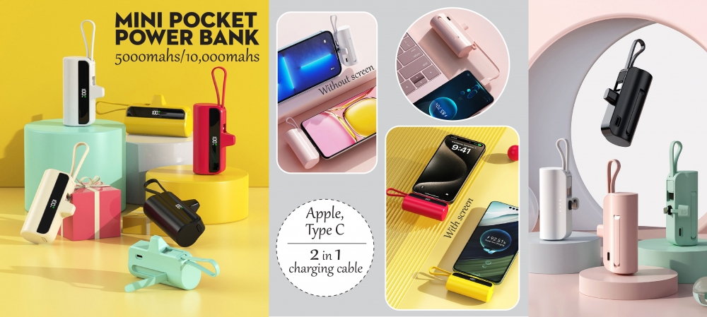 Mini Pocket Power Bank