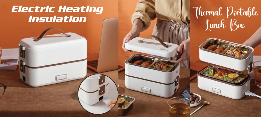 Portable Electric Heating Insulation Thermal Lunch Box